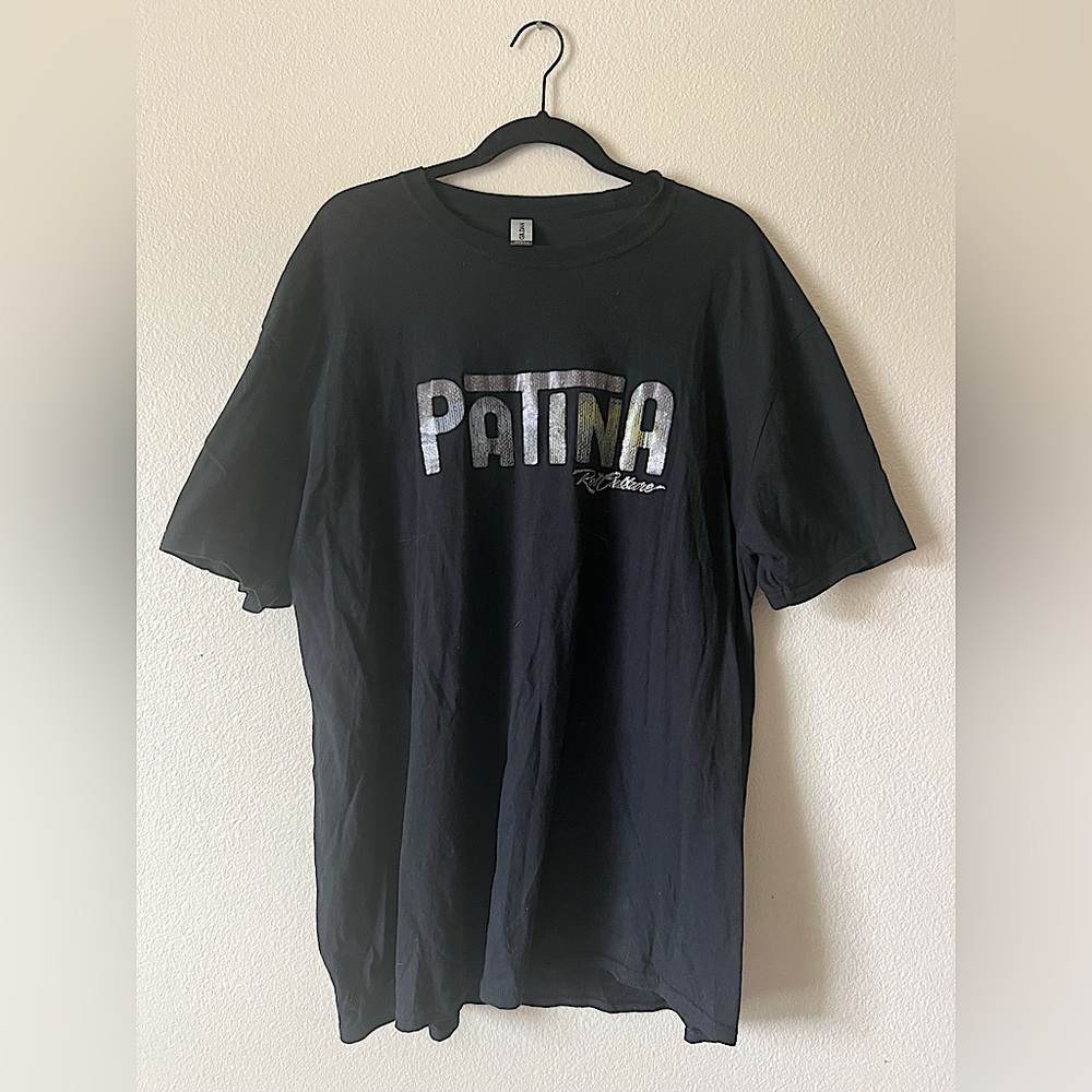 Black Vintage Patina Car T-shirt
